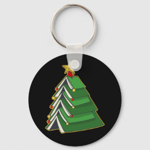 Koekjeskerstboom IV Sleutelhanger