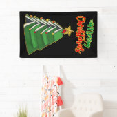 Koekjeskerstboom IV Spandoek (Insitu)