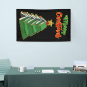 Koekjeskerstboom IV Spandoek (Beurs)