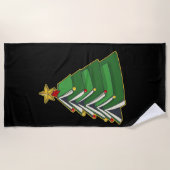 Koekjeskerstboom IV Strandlaken (Voorkant)