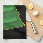 Koekjeskerstboom IV Theedoek (Quarter Fold)