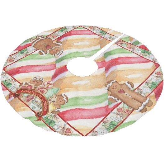 Koekjeskoekjes Kerstboom Rok (Gekanteld)