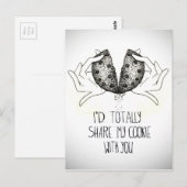 koekjesliefde briefkaart (Voorkant / Achterkant)