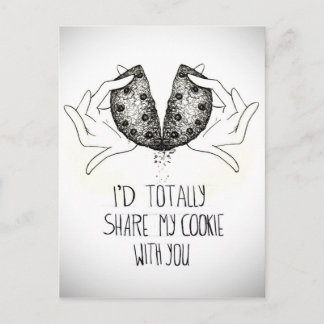 koekjesliefde briefkaart