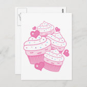 koekjesliefde briefkaart (Voorkant / Achterkant)