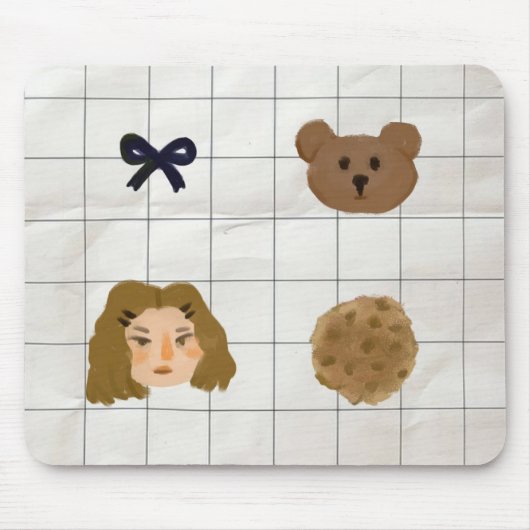 koekjesliefhebber muismat (Voorkant)