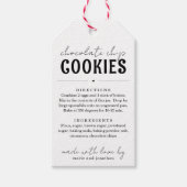 Koekjesmix in een Label met Jar Gift Cadeaulabel (Voorkant)