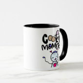 Koekjesmomster, met de hand getekend mok (Voorkant rechts)