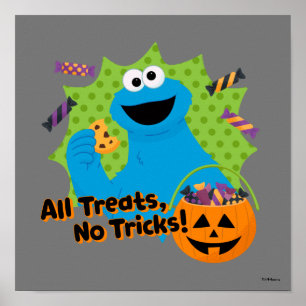 Koekjesmonster   Alle traktaties, geen trucjes! Poster
