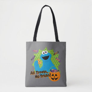 Koekjesmonster Alle traktaties, geen trucjes! Tote Bag