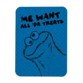 Koekjesmonster - allemaal Da's. Magneet (Verticaal)