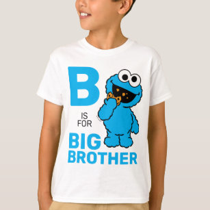 Koekjesmonster   B is voor Big Brother T-shirt