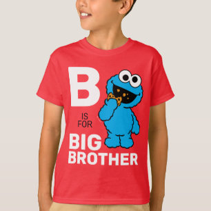 Koekjesmonster   B is voor Big Brother T-shirt