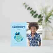 Koekjesmonster "Be Mine" Valentijns Snoep hart Briefkaart (Staand voorkant)