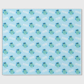 Koekjesmonster "Be Mine" Valentijns Snoep hart Cadeaupapier (Vlak)