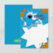 Koekjesmonster bedankt (Voorkant / Achterkant)