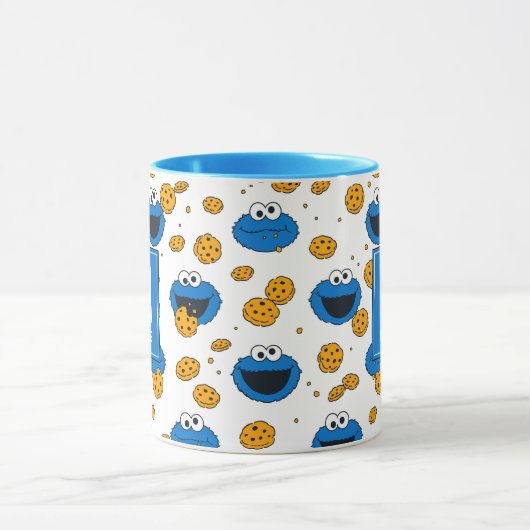 Koekjesmonster | C is voor Cookie Naam & Monogram  Mok (Midden)