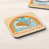 Koekjesmonster Cowabunga! Bier Onderzetter (Linkerzijde)