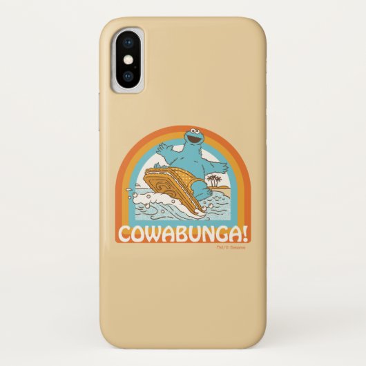 Koekjesmonster Cowabunga! Case-Mate iPhone Case (Achterkant)