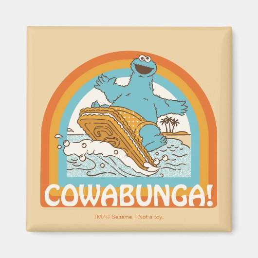 Koekjesmonster Cowabunga! Magneet (Voorkant)