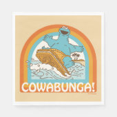 Koekjesmonster Cowabunga! Servet (Voorkant)