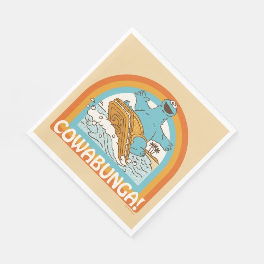 Koekjesmonster Cowabunga! Servet (Hoek)