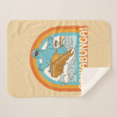 Koekjesmonster Cowabunga! Sherpa Deken (Voorkant (horizontaal))