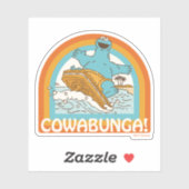 Koekjesmonster Cowabunga! Sticker (Vel)