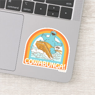 Koekjesmonster Cowabunga! Sticker