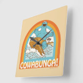 Koekjesmonster Cowabunga! Vierkante Klok (Hoek)
