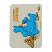  koekjesmonster die koekjes eet magneet (Verticaal)