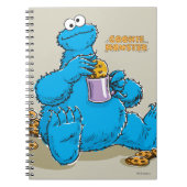  koekjesmonster die koekjes eet notitieboek (Voorkant)