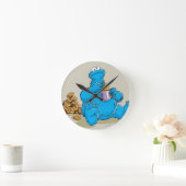 koekjesmonster die koekjes eet ronde klok (Huis)