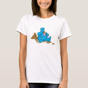  koekjesmonster die koekjes eet t-shirt