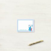 Koekjesmonster en Elmo Hallo! Post-it® Notes (Op bureau)