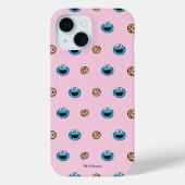 Koekjesmonster en roze koekjespatroon Case-Mate iPhone case (Achterkant)