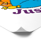 Koekjesmonster | Geen trucjes, gewoon traktaties Poster (Hoek)