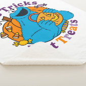 Koekjesmonster | Geen trucjes, gewoon traktaties Sherpa Deken (3/4)