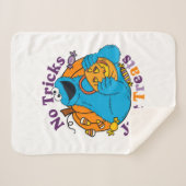 Koekjesmonster | Geen trucjes, gewoon traktaties Sherpa Deken (Voorkant (horizontaal))