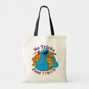 Koekjesmonster   Geen trucjes, gewoon traktaties Tote Bag