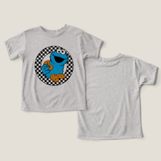 Koekjesmonster geruit (Ontwerp Voorkant & Achterkant)