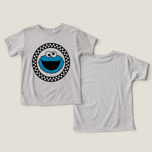 Koekjesmonster geruit (Ontwerp Voorkant & Achterkant)