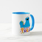 Koekjesmonster - Ik kies altijd Treat Mok (Voorkant rechts)