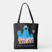 Koekjesmonster - Ik kies altijd Treat Tote Bag (Achterkant)