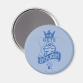 Koekjesmonster Ik krijg genoeg Magneet (Voorkant / Achterkant)