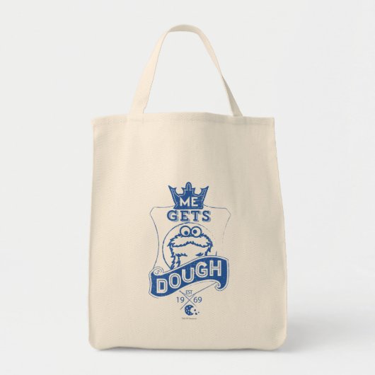 Koekjesmonster Ik krijg genoeg Tote Bag (Voorkant)