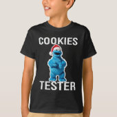  Koekjesmonster Kerst T-shirt (Voorkant)