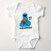 Koekjesmonster - Mijn eerste halloween Romper (Voorkant)