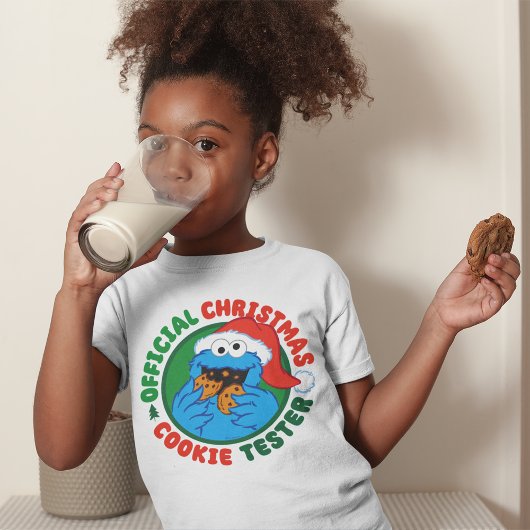 Koekjesmonster | Officiële Kerst Cookie Tester T-shirt