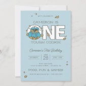 Koekjesmonster | One Tough Cookie Verjaardag Kaart (Voorkant)